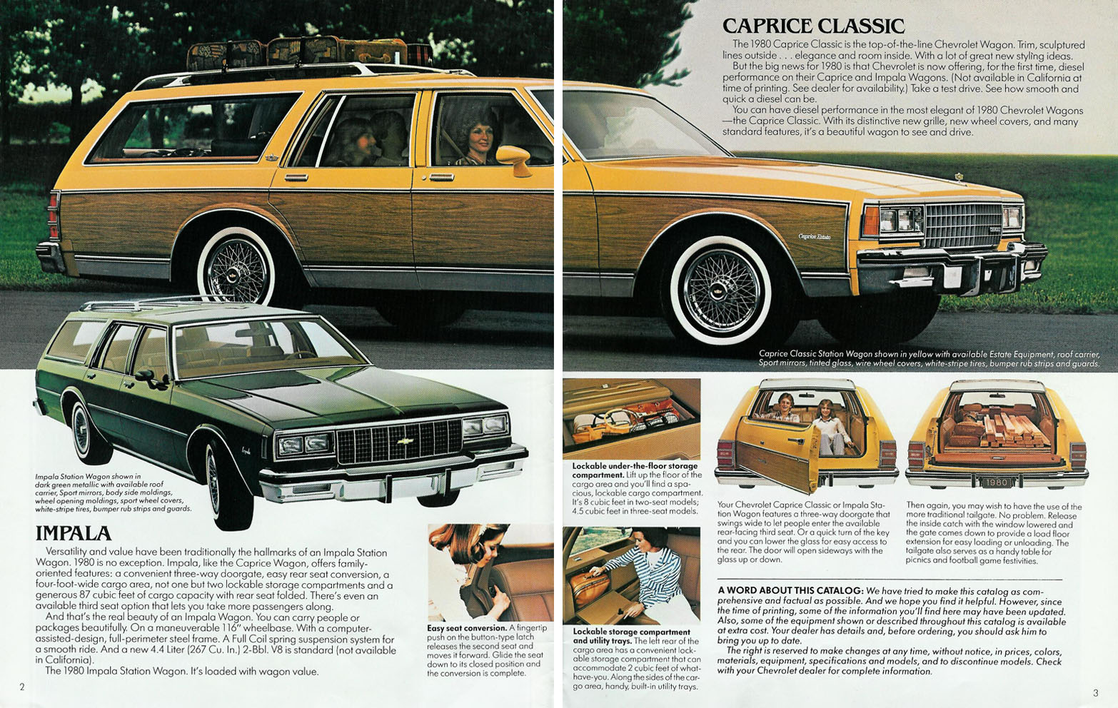 1980 Chevrolet Wagons Brochure Page 9